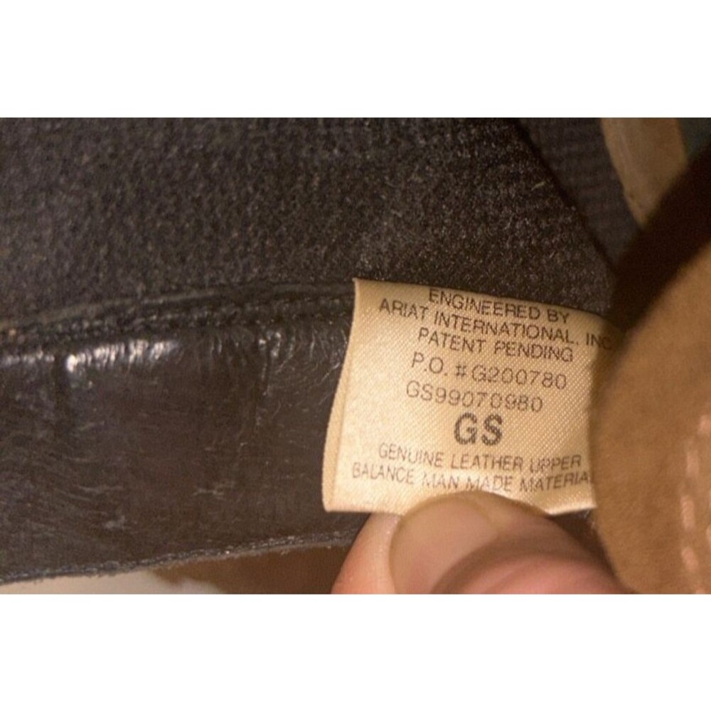 Ariat Heritage Lacer II Boots Women’s size 7.5 Leather Lace Up Distressed - Picture 8 of 9